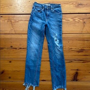 Levi’s 724 High Rise Straight Denim Jeans